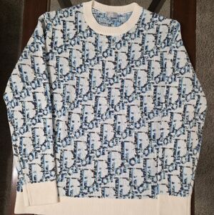 Dior Men's Oblique Crewneck Sweater